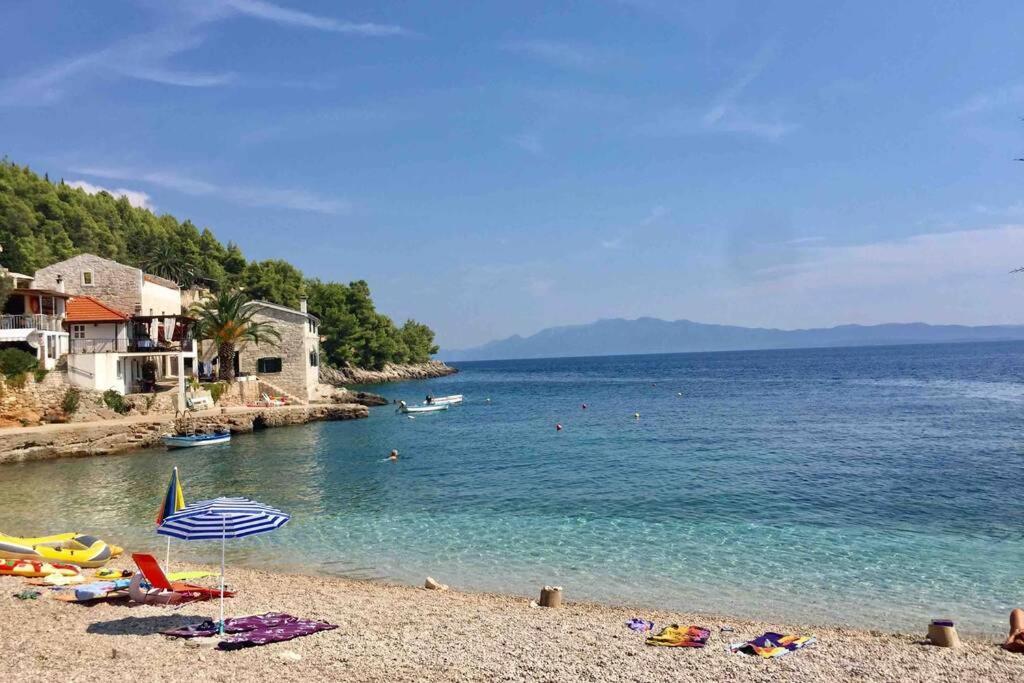 Seaview Pool Apartment-Lumiere, Island Hvar-Gdinj Exteriör bild