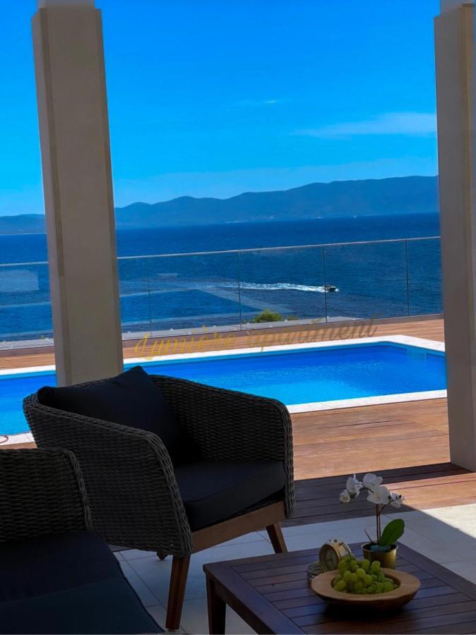 Seaview Pool Apartment-Lumiere, Island Hvar-Gdinj Exteriör bild