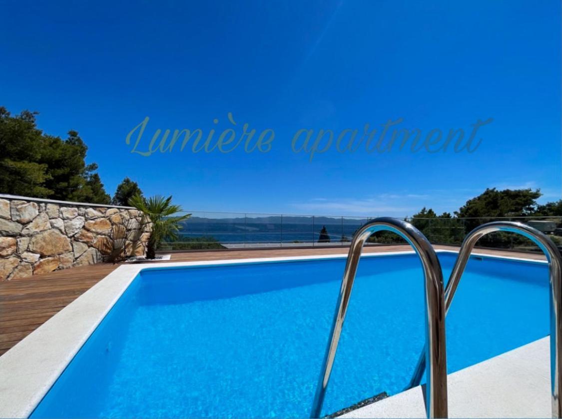 Seaview Pool Apartment-Lumiere, Island Hvar-Gdinj Exteriör bild