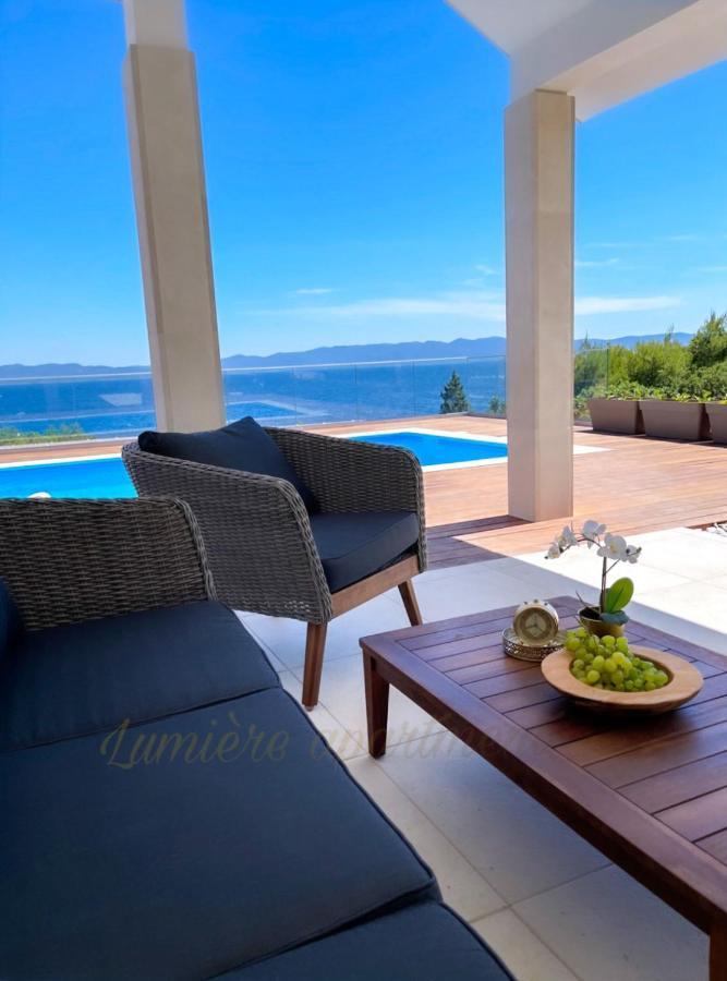 Seaview Pool Apartment-Lumiere, Island Hvar-Gdinj Exteriör bild