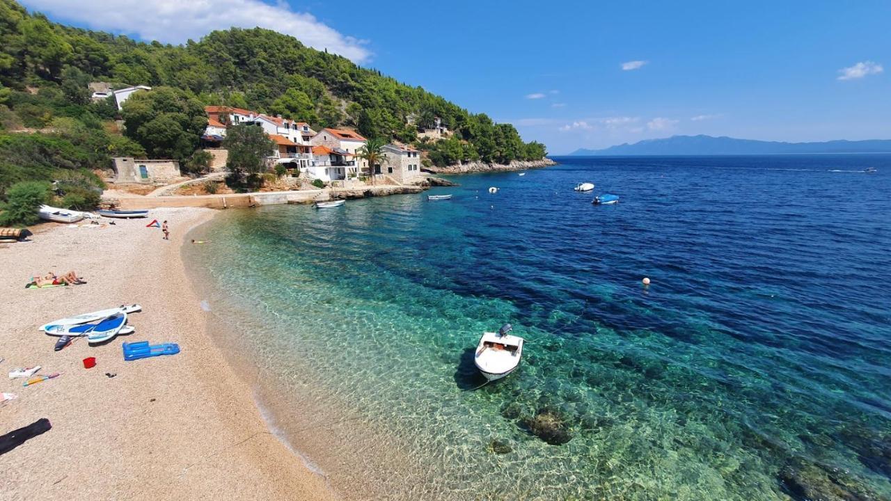 Seaview Pool Apartment-Lumiere, Island Hvar-Gdinj Exteriör bild
