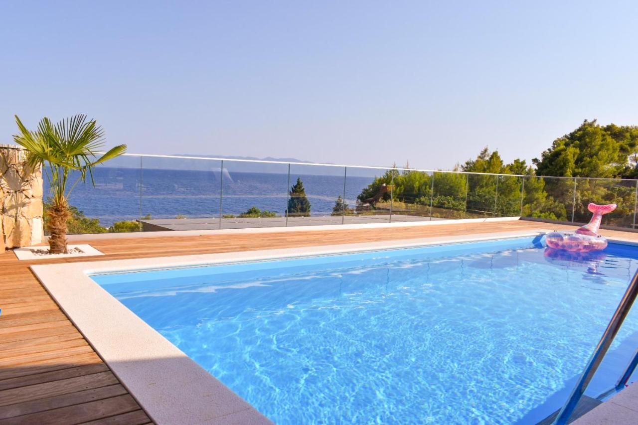 Seaview Pool Apartment-Lumiere, Island Hvar-Gdinj Exteriör bild